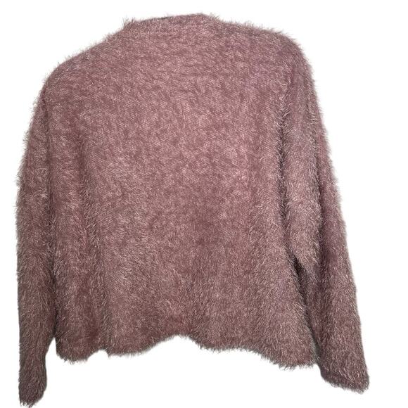 Another Reason Women's Pink Cardigan Sweater Size Large - Picture 3 of 7